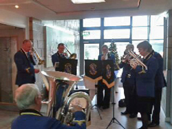 Beverley Brass Band at Castle Hill TCT UNit